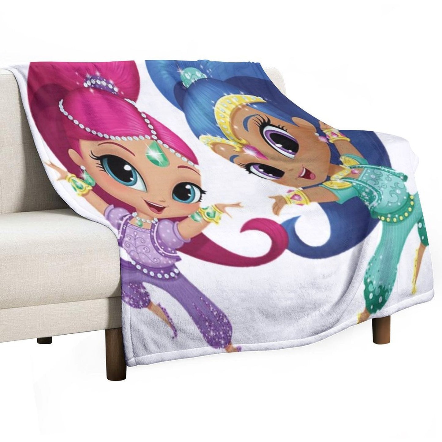 Shimmer And Shine Pillow Lightweight Throw Blanket