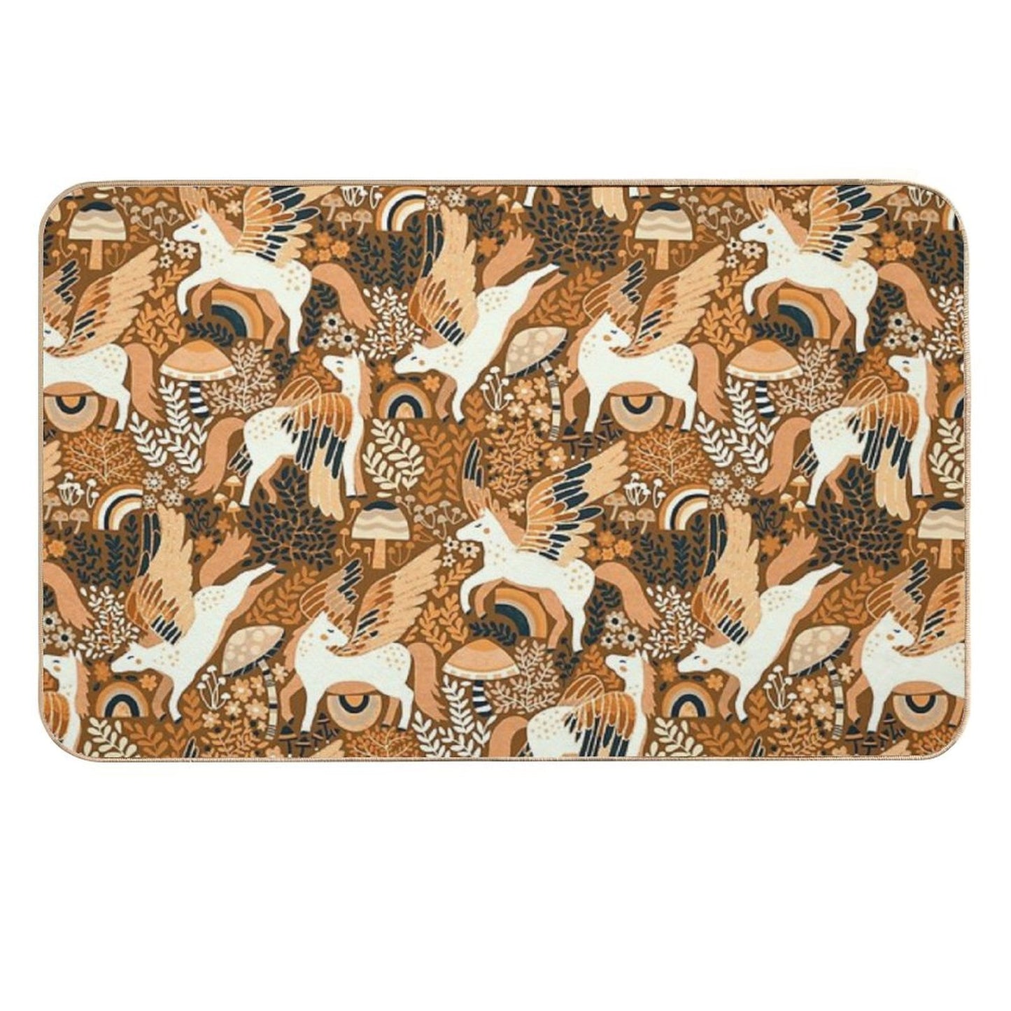 Cinnamon Pegasi Long-Lasting Bath Mat