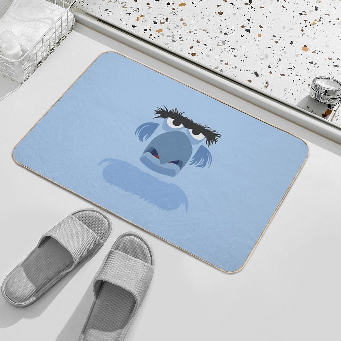 Sam The Eagle Fade-Resistant Bath Mat