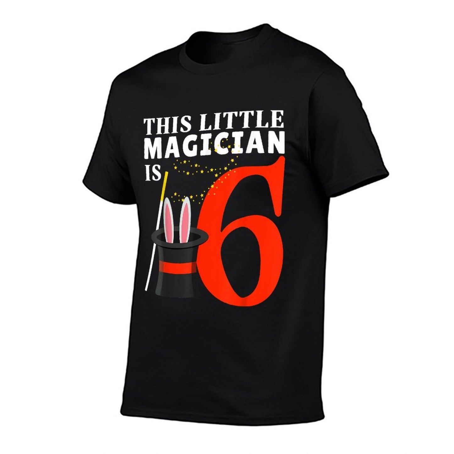 This Little Magician Is 6 Six Year 6th Birthday Party Magic Eco-friendly Material T-Shirt