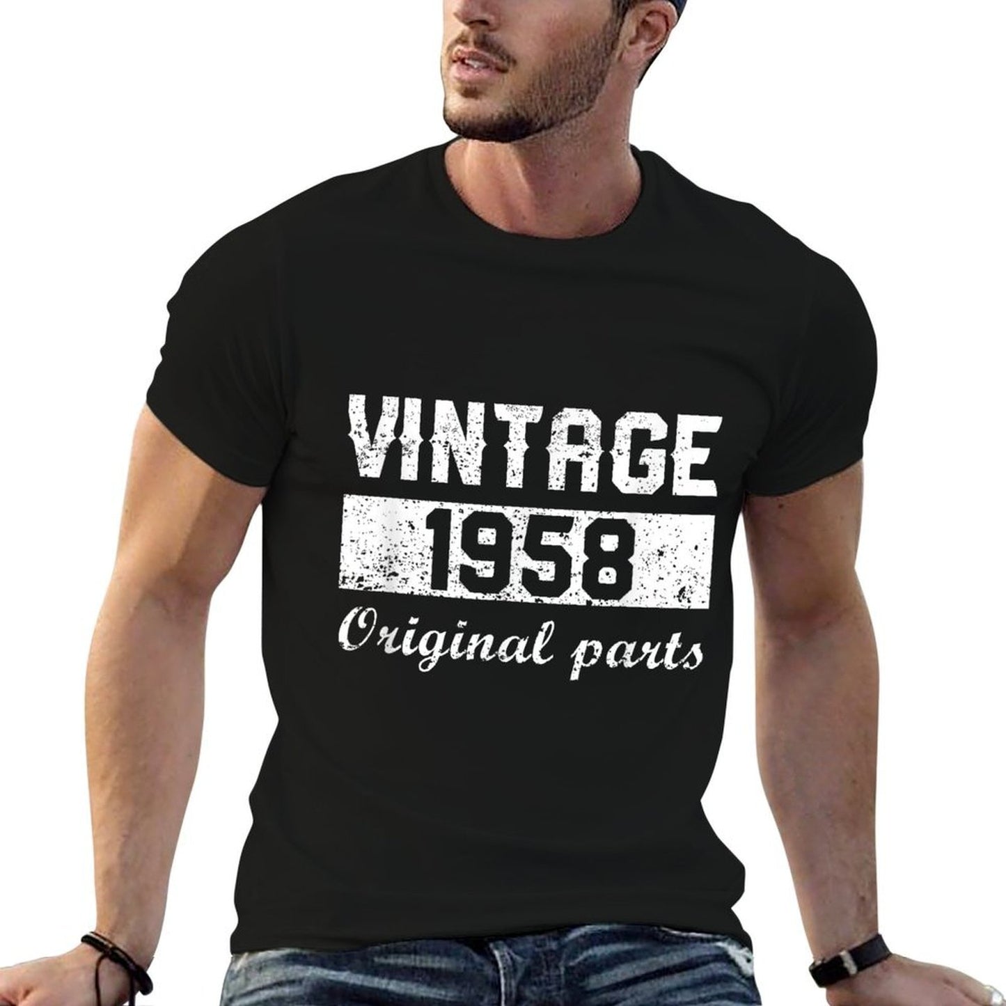 60th Birthday Gifts for Men Women - 60th Vintage Easy-care T-Shirt