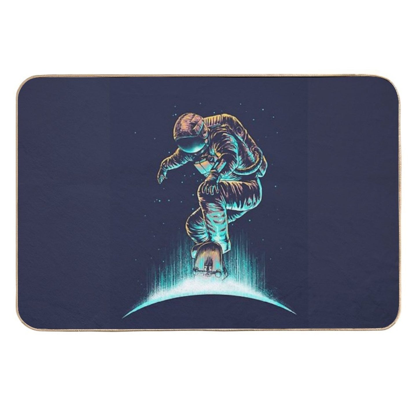 Space Grind Rapid-Drying Bath Mat