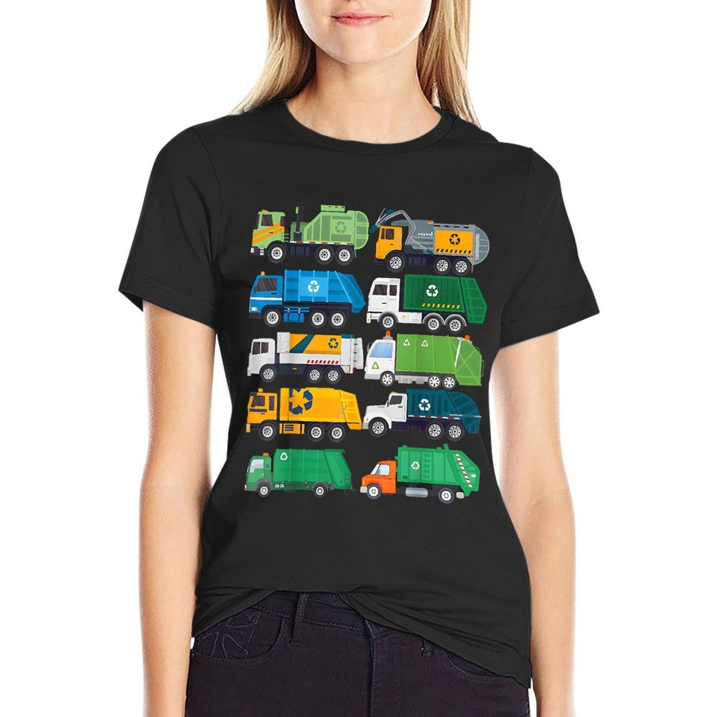 Garbage Truck Trash Waste Separation Costume Kids Toddler Affordable Price T-Shirt
