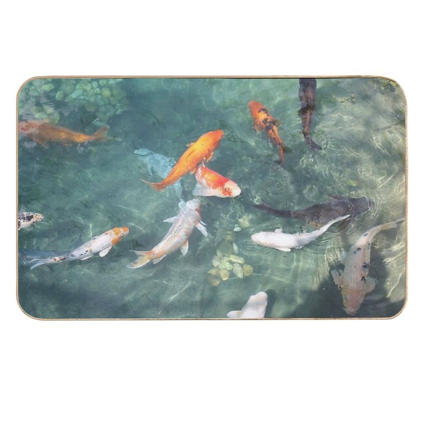 KoiPond Easy To Clean Bath Mat