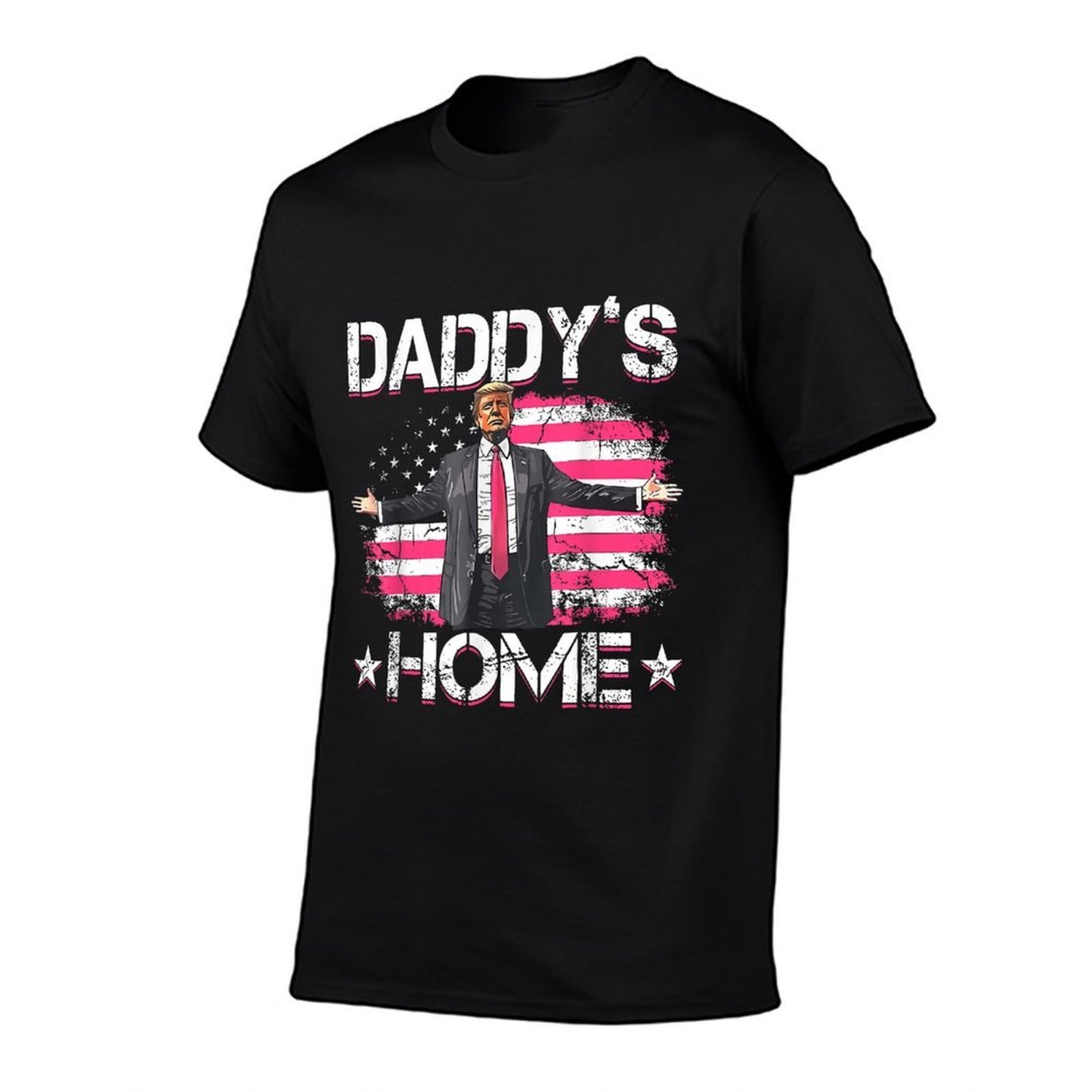 American Daddy's Home Trump 2024 Patriotic Versatile T-Shirt