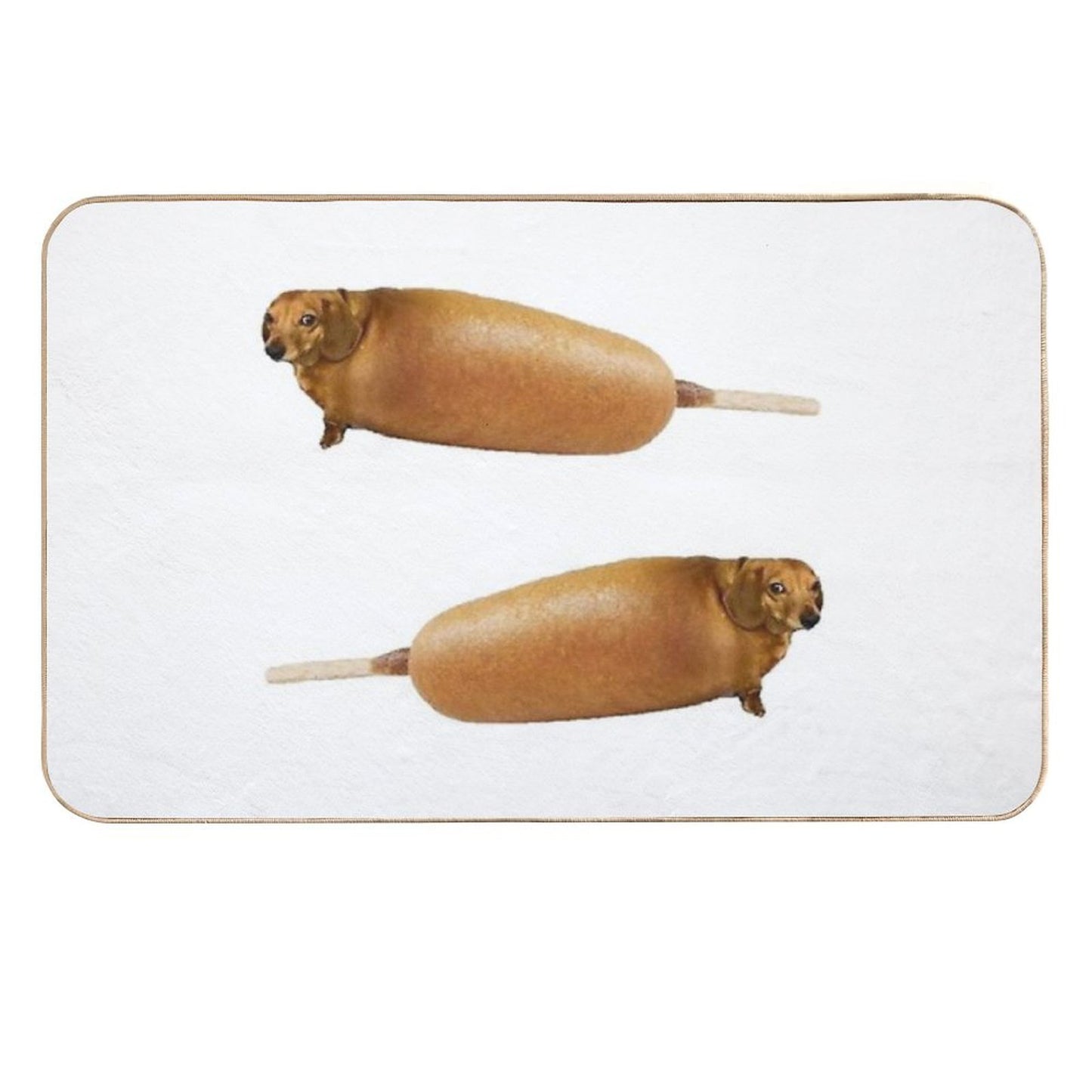 Corndogs Non-Slip Bath Mat