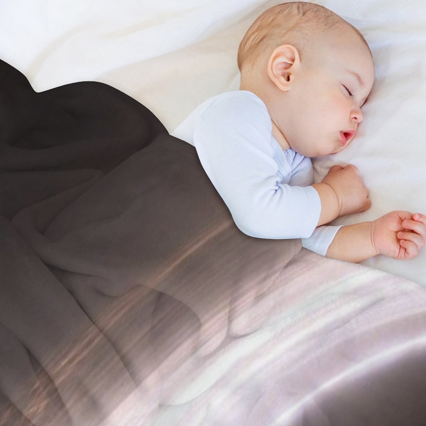 Interstellar Gargantua Black Hole Velvety-soft Throw Blanket