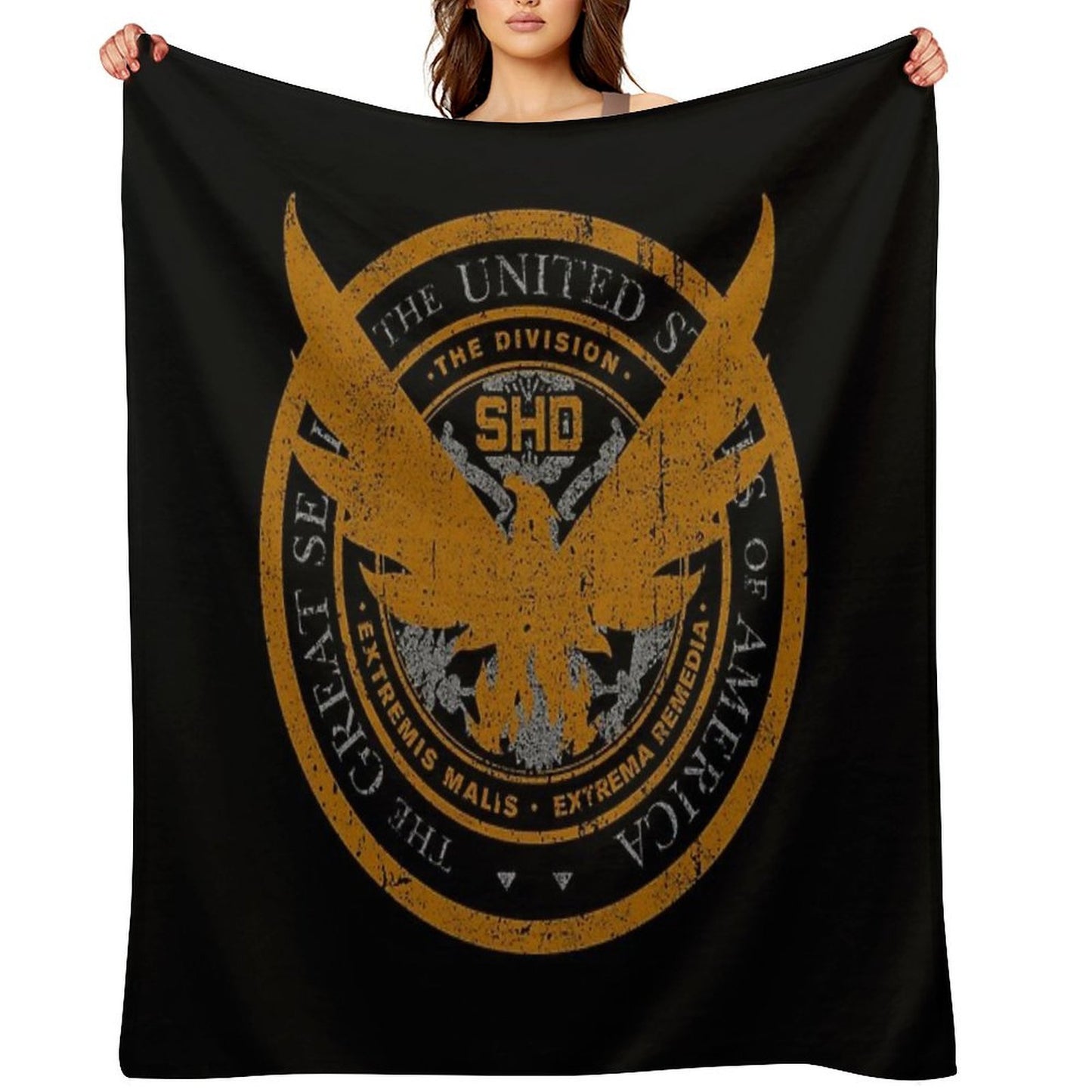 SHD Seal Quick-dry Throw Blanket