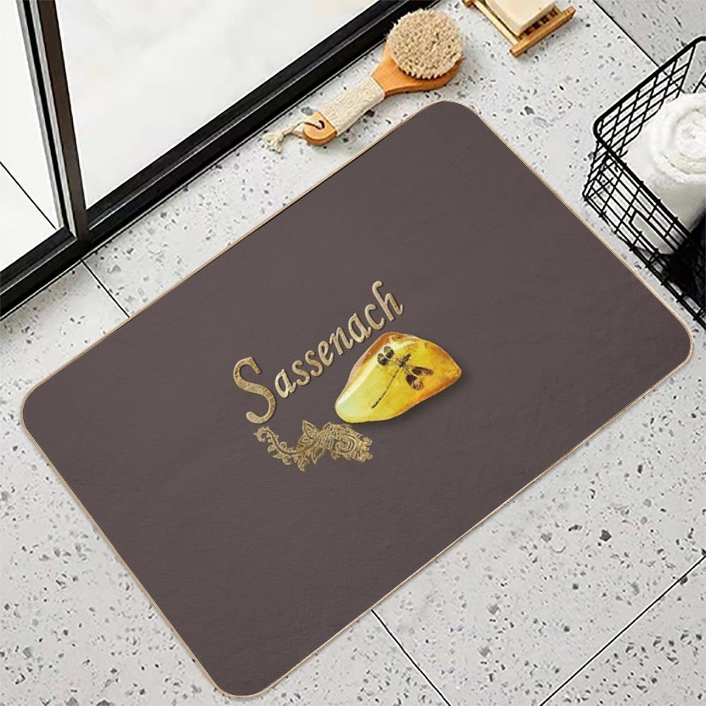 Sassenach, Outlander High-Traffic Bath Mat