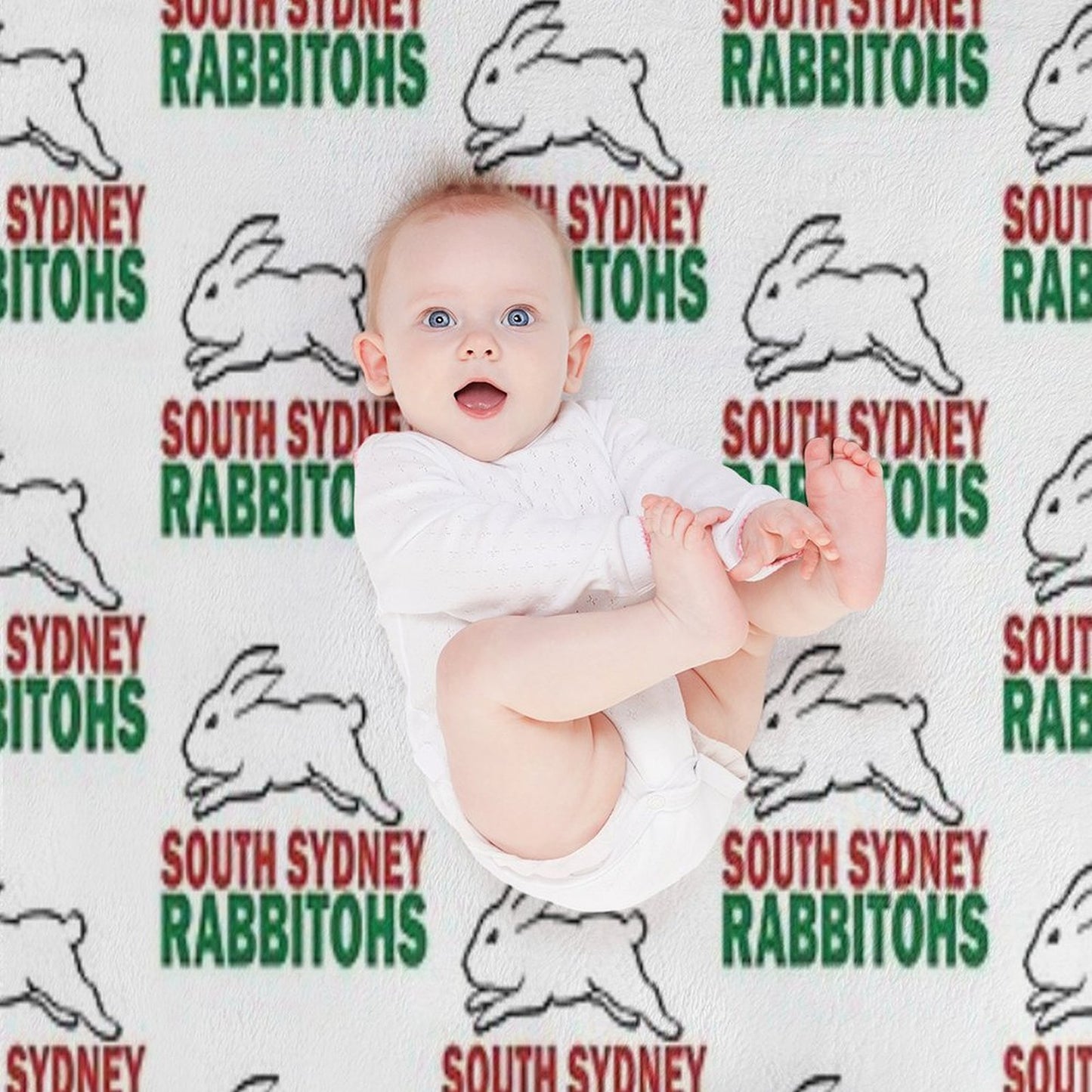 South Sydney Rabbitohs Versatility Throw Blanket