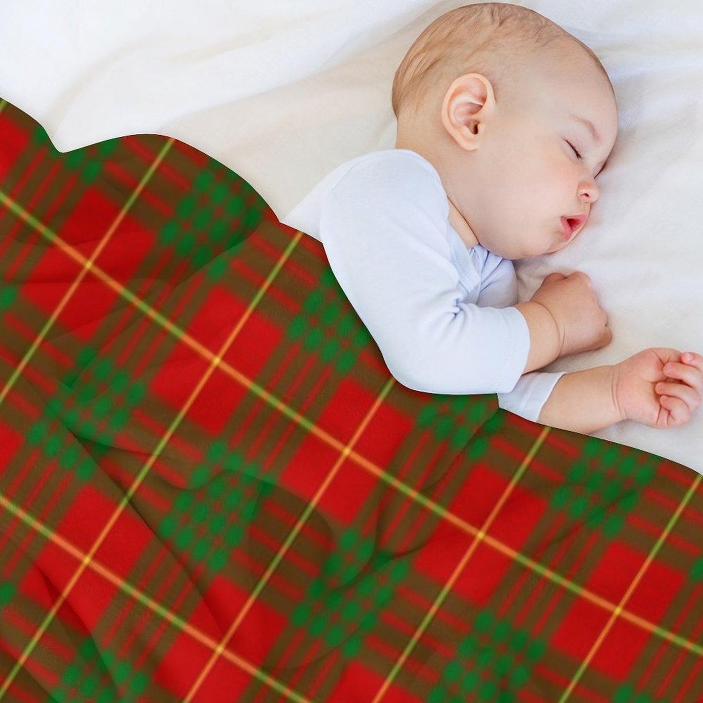 Clan Cameron Tartan Gift-ready Throw Blanket