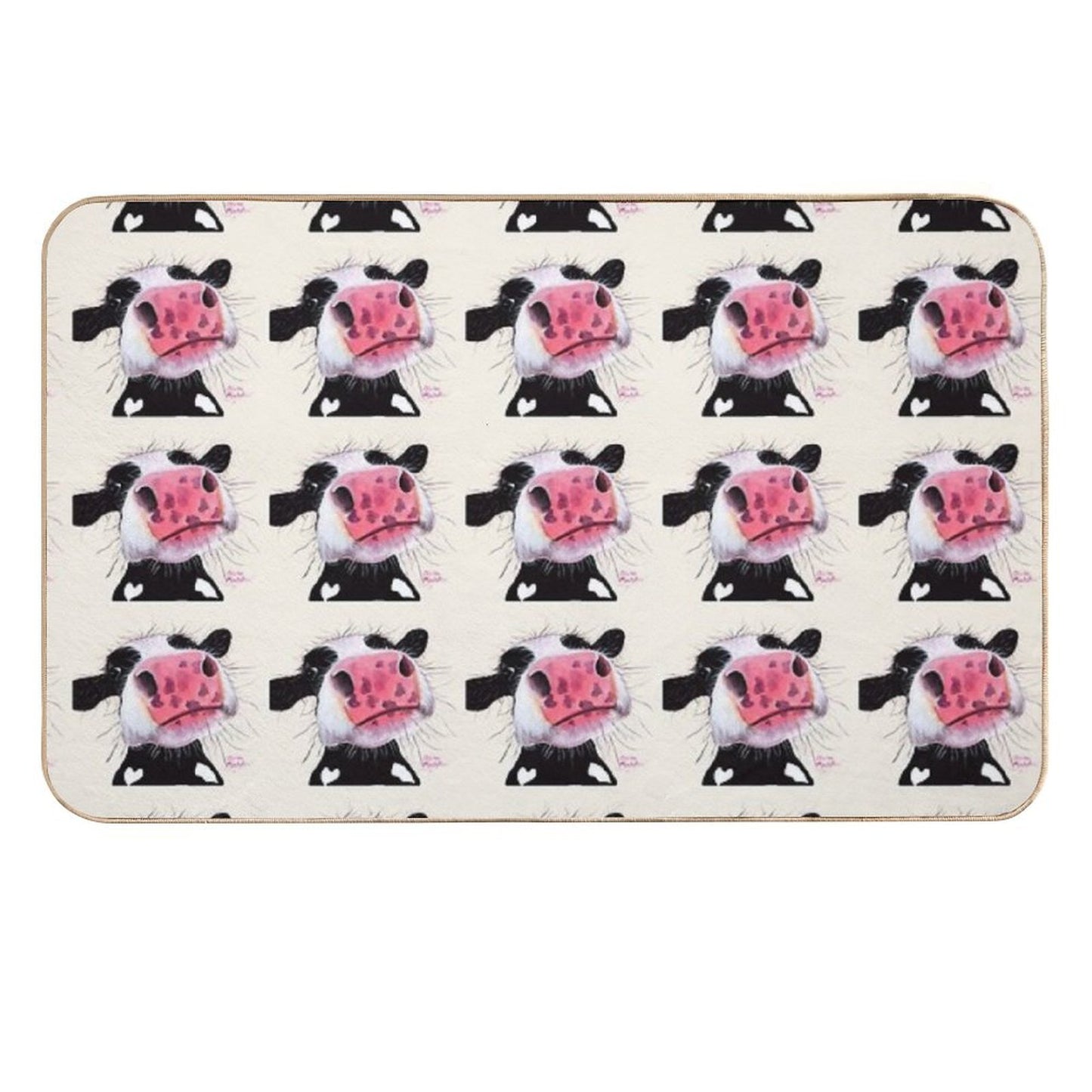 COW PRiNT 'BETTY BLUEBERRY' BY SHIRLEY MACARTHUR Versatile Bath Mat