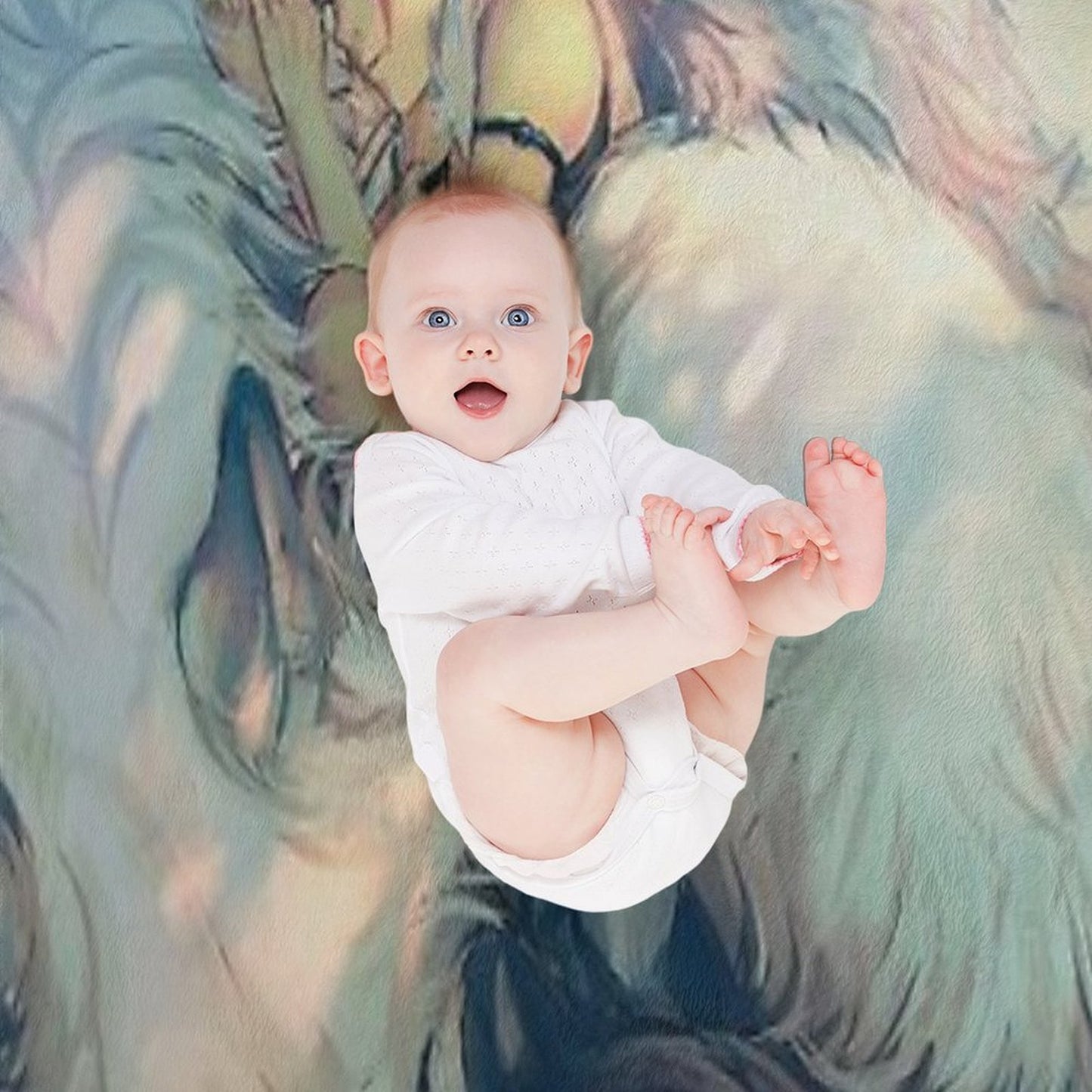 Princess Mononoke - Moro Machine-washable Throw Blanket