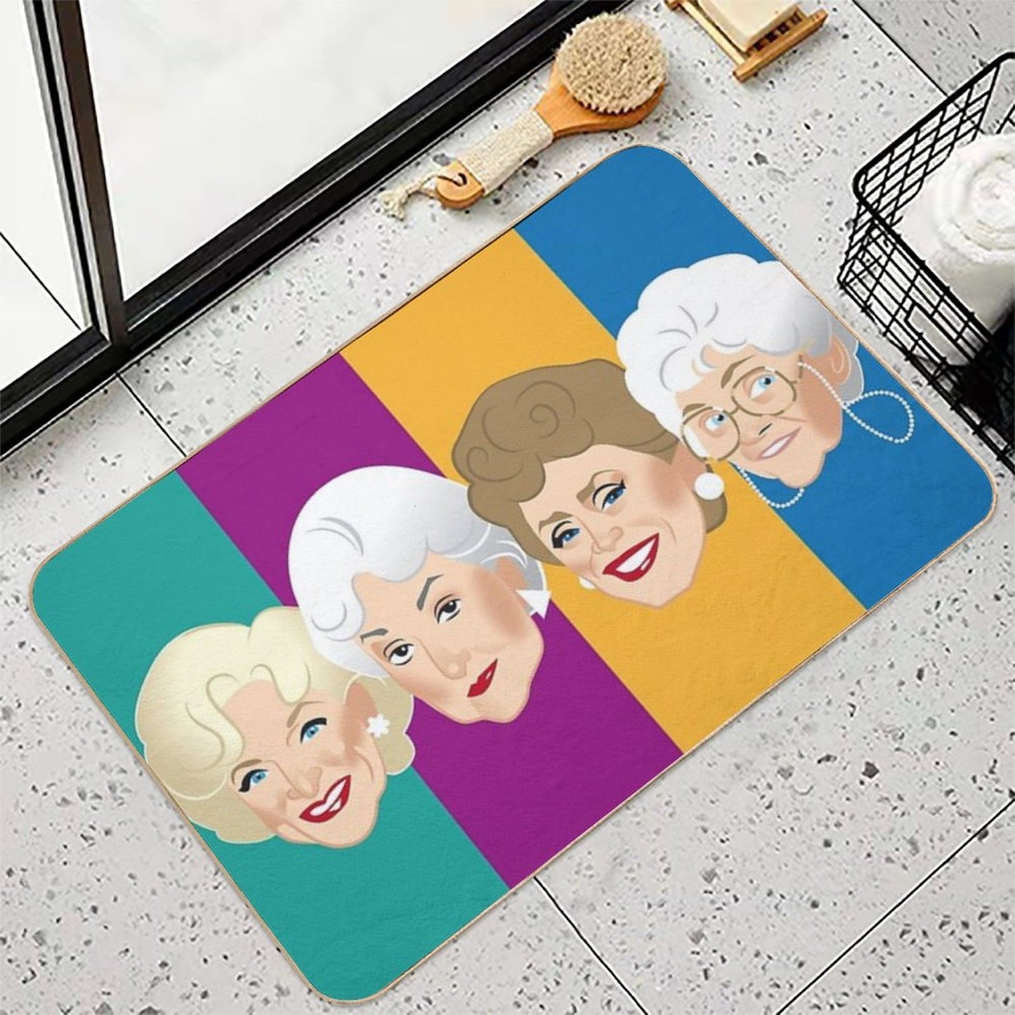 Pals & Confidants Non-Slip Bath Mat