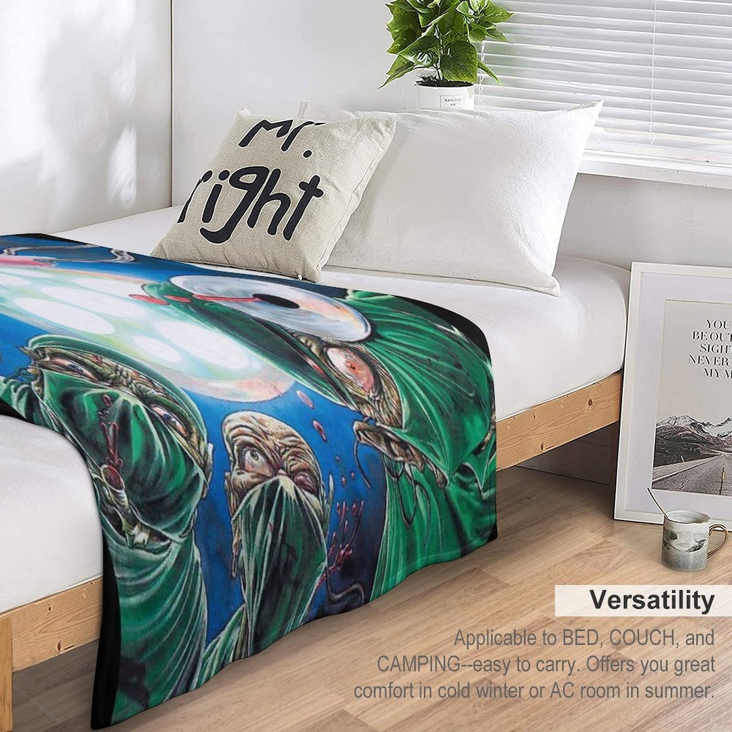 Severed Survival - Autopsy Eco-conscious Throw Blanket