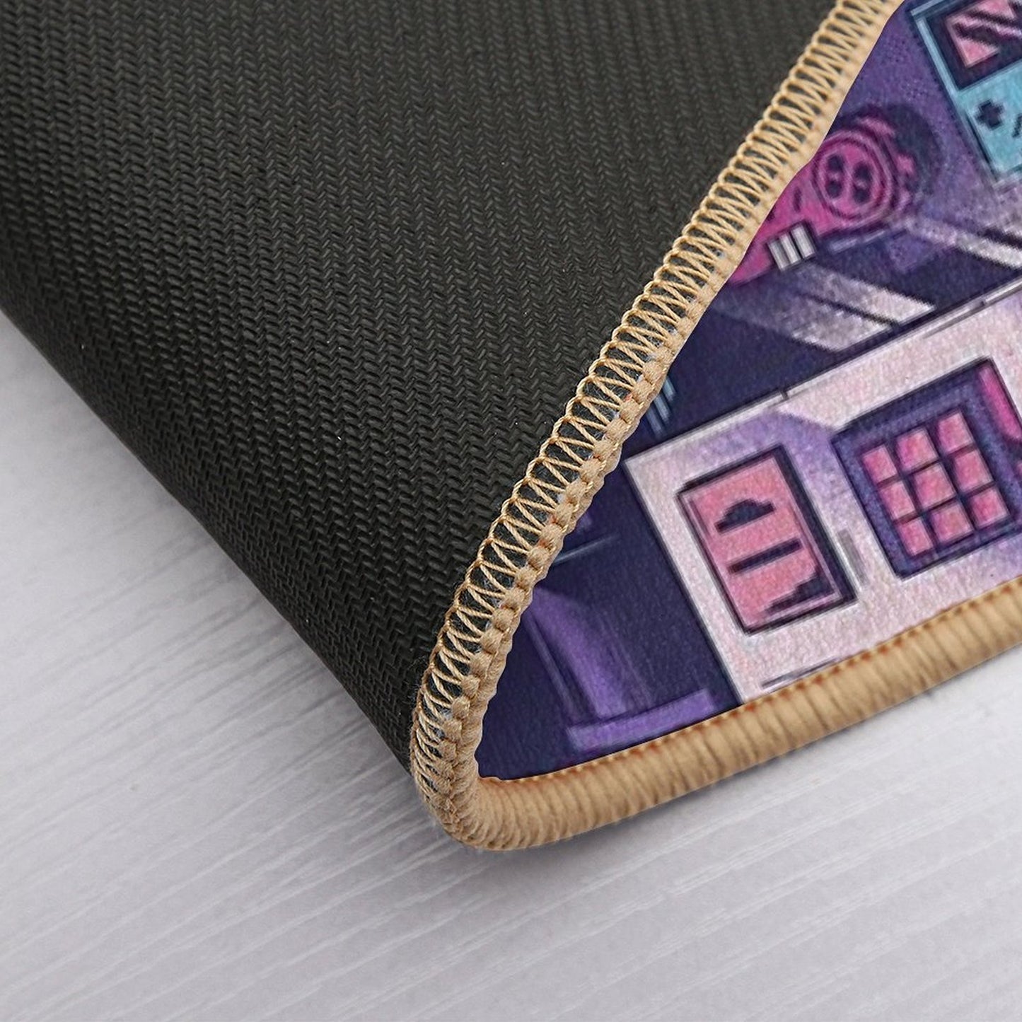 Retro Gaming Machine Easy To Clean Bath Mat