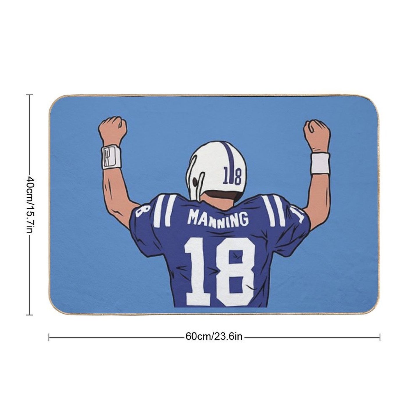 Peyton Manning Celebration Multi-Purpose Bath Mat