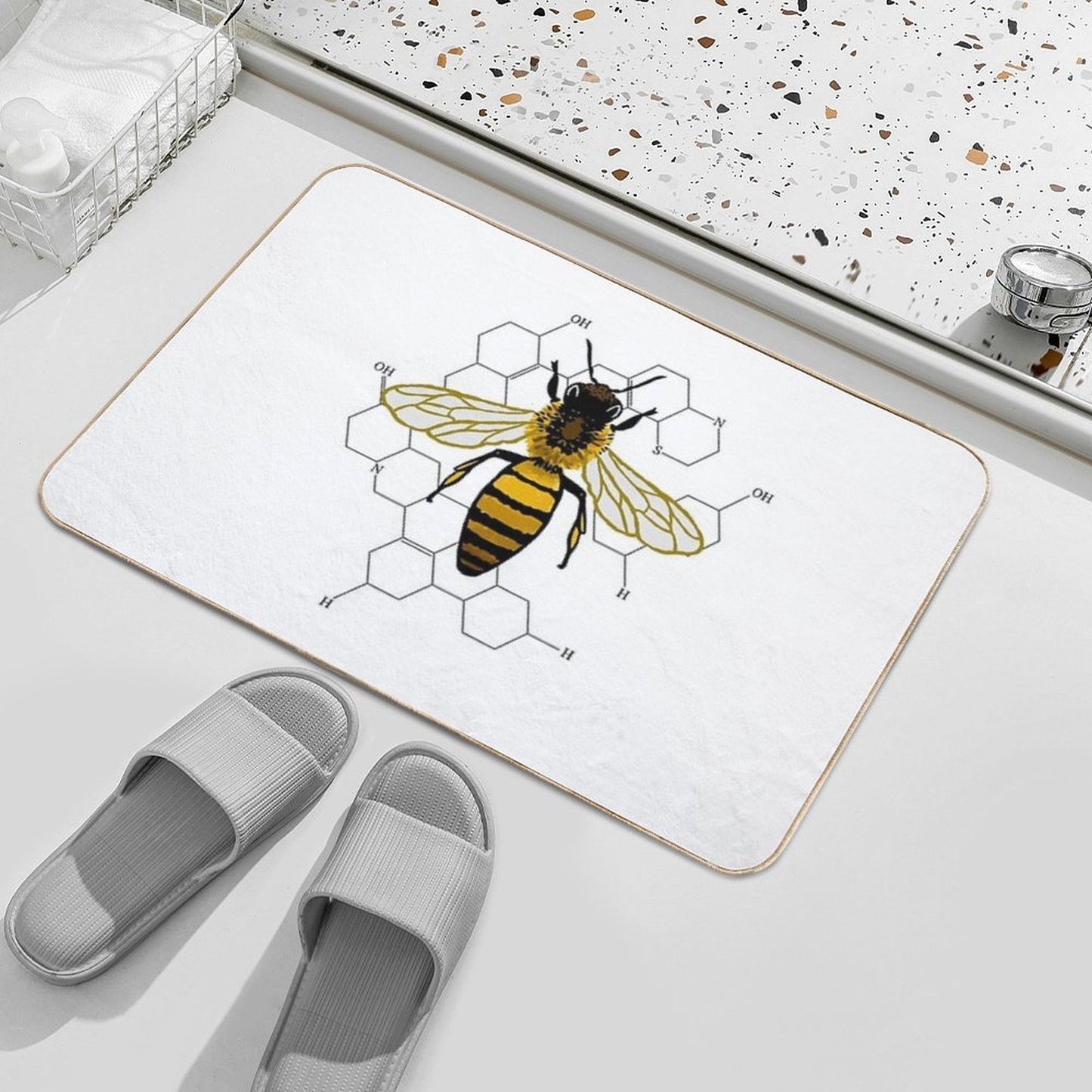 Honey Science Eco-Friendly Bath Mat