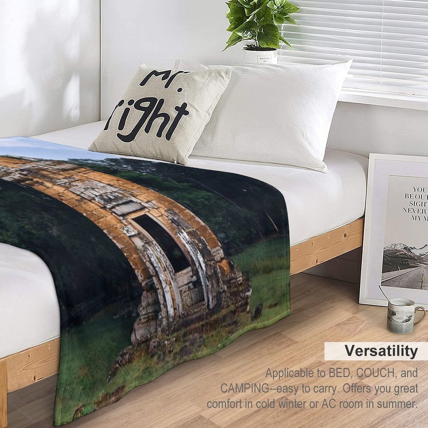 Cambodia Ankor Wat Temple, Single Suor Prat Tower Versatility Throw Blanket