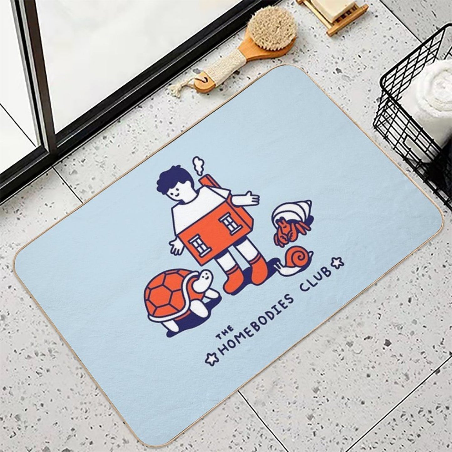 The Homebodies Club Easy Maintenance Bath Mat