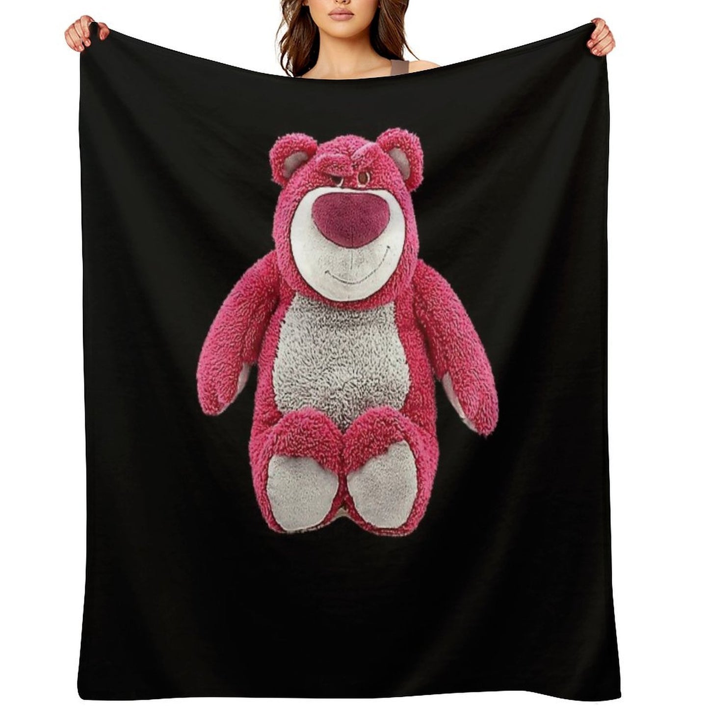 Lotso Huggin Bear 56 Trendy Graphic Unisex Shirt - Easy Care Throw Blanket