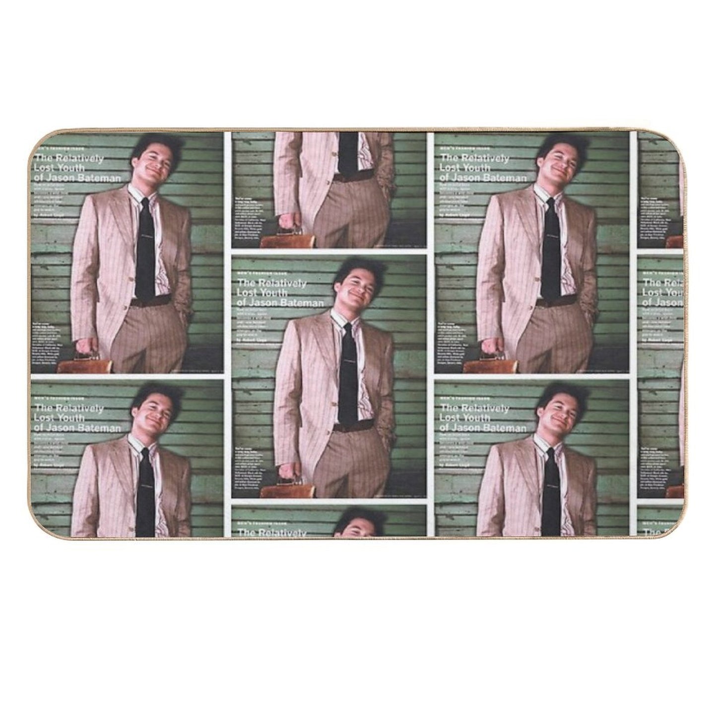 Jason Bateman Mag Easy Maintenance Bath Mat