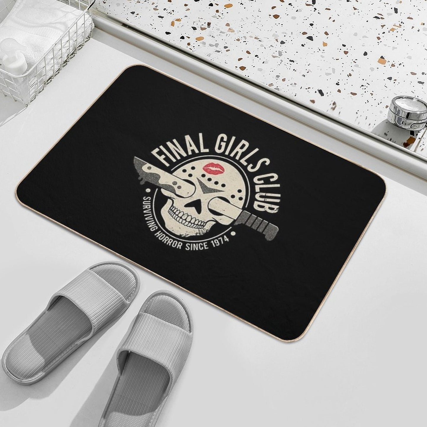 Final Girls Club Eco-Friendly Bath Mat