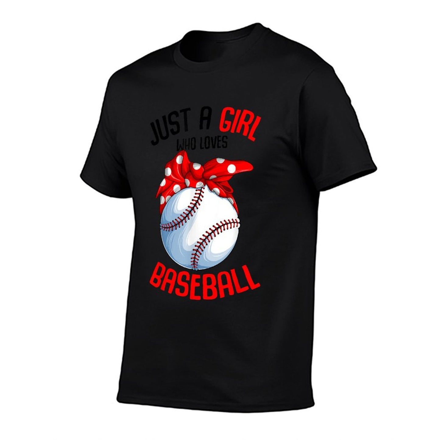 Just A Girl Who Loves Baseball Affordable Price T-Shirt
