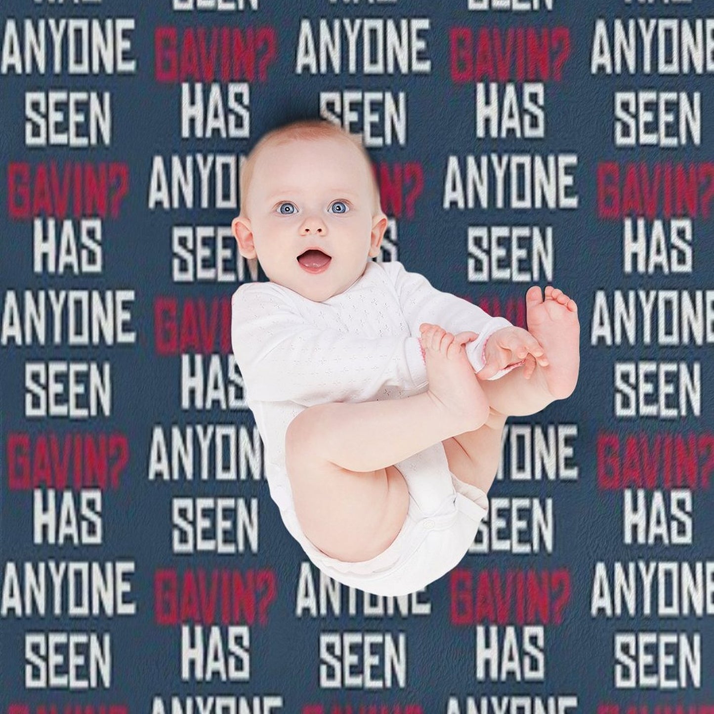 Has Anyone Seen Gavin Machine-washable Throw Blanket