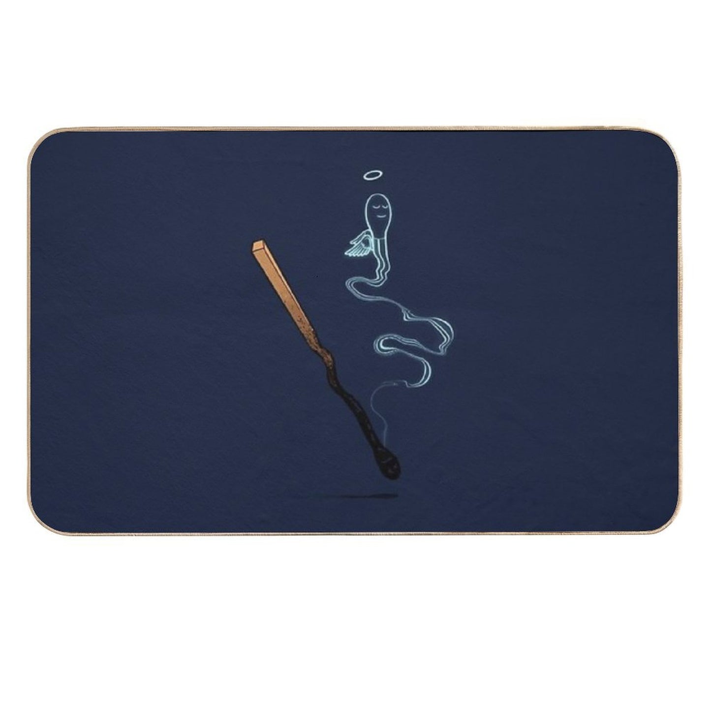 Matches Anti-Trip Bath Mat