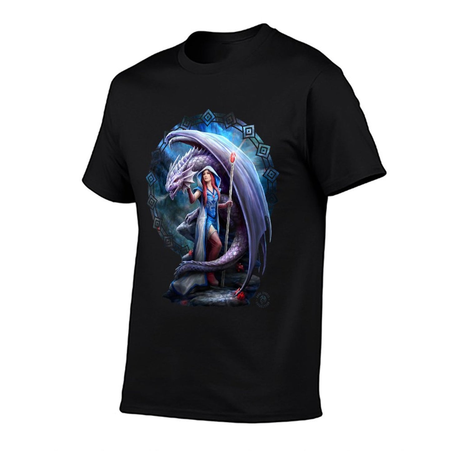 Dragon Mage Fantasy Anne Stokes Collection Durable T-Shirt