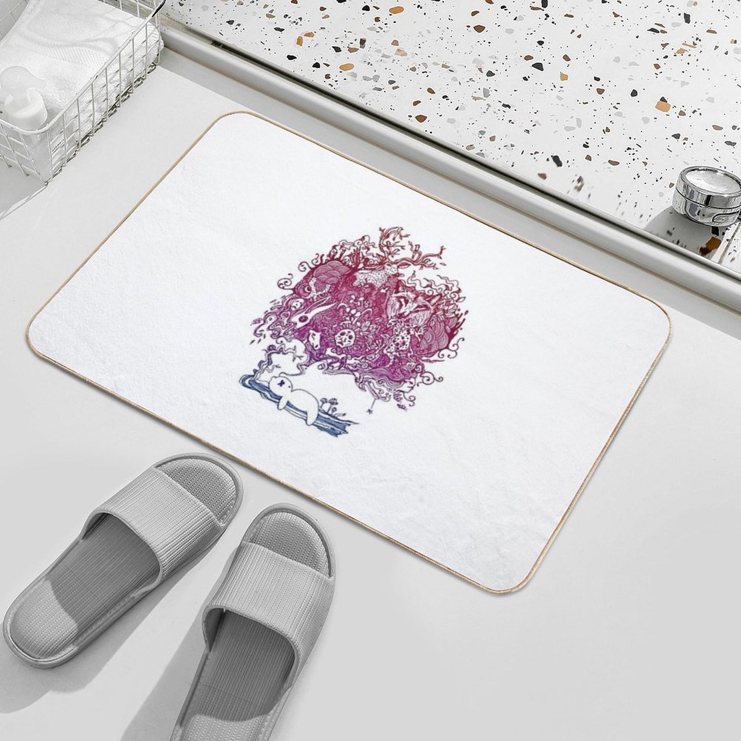 Dreaming Bear Versatile Bath Mat