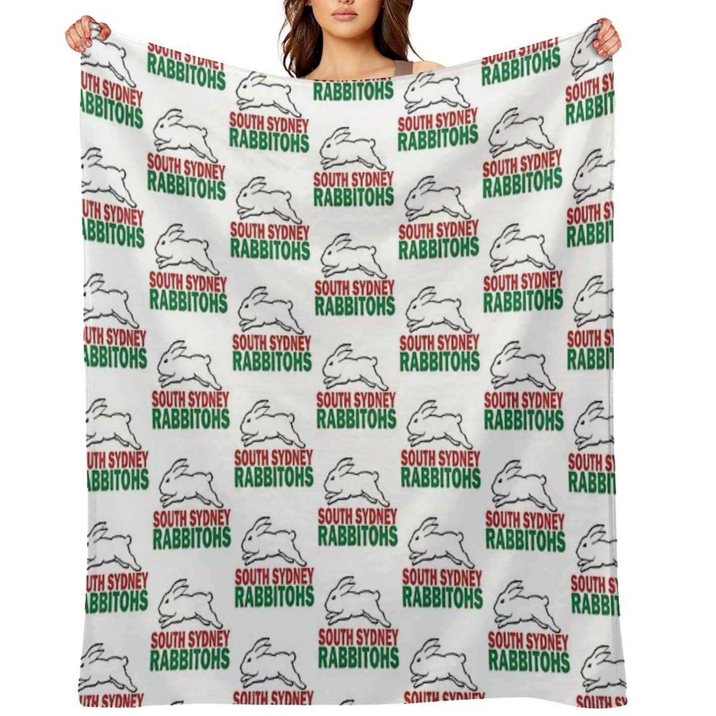 South Sydney Rabbitohs Versatility Throw Blanket