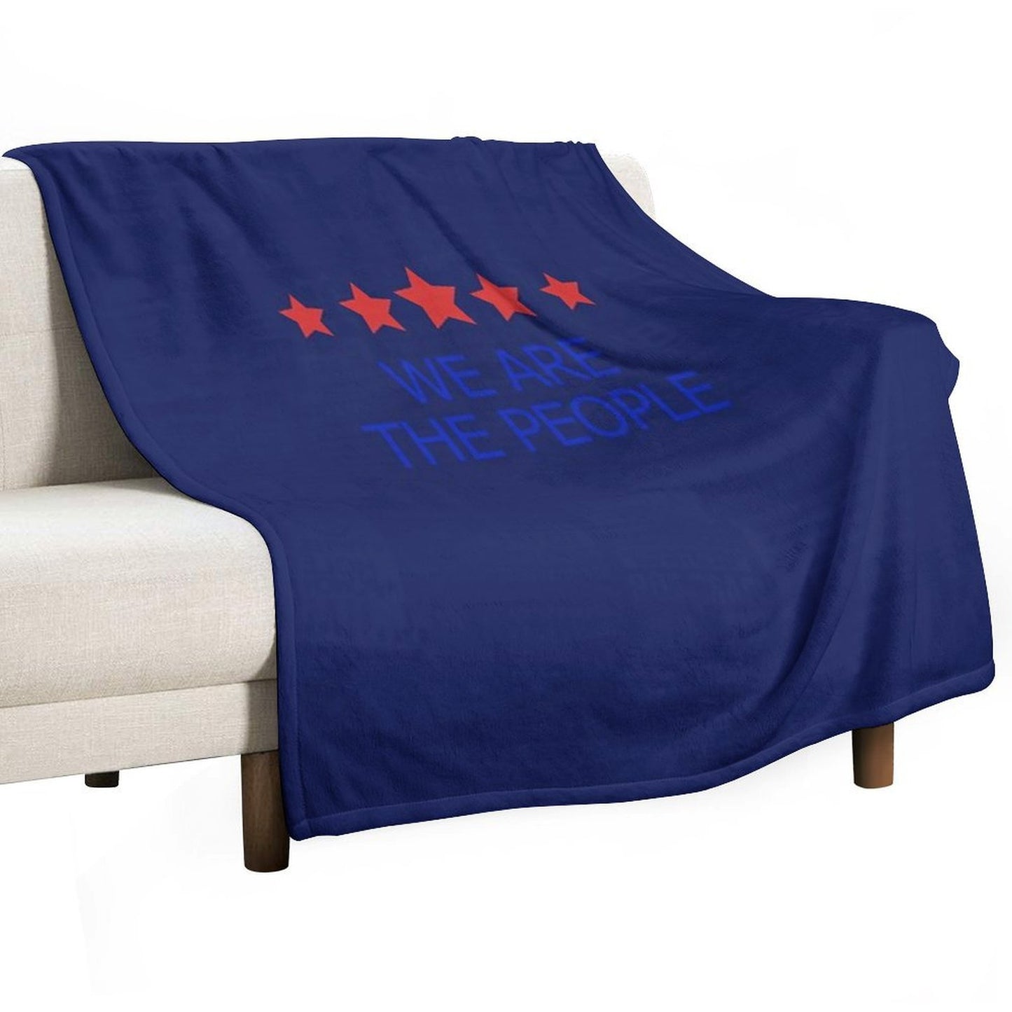 Rangers FC WATP Throw Over Cover Sustainable Throw Blanket