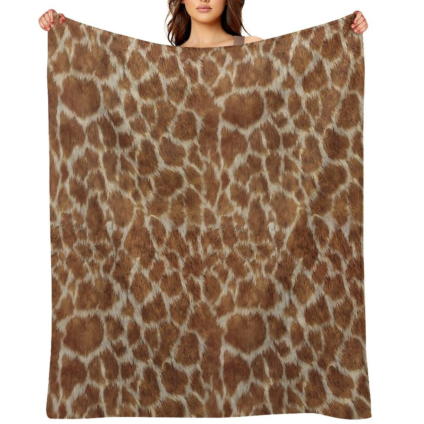 Giraffe Print Premium Throw Blanket