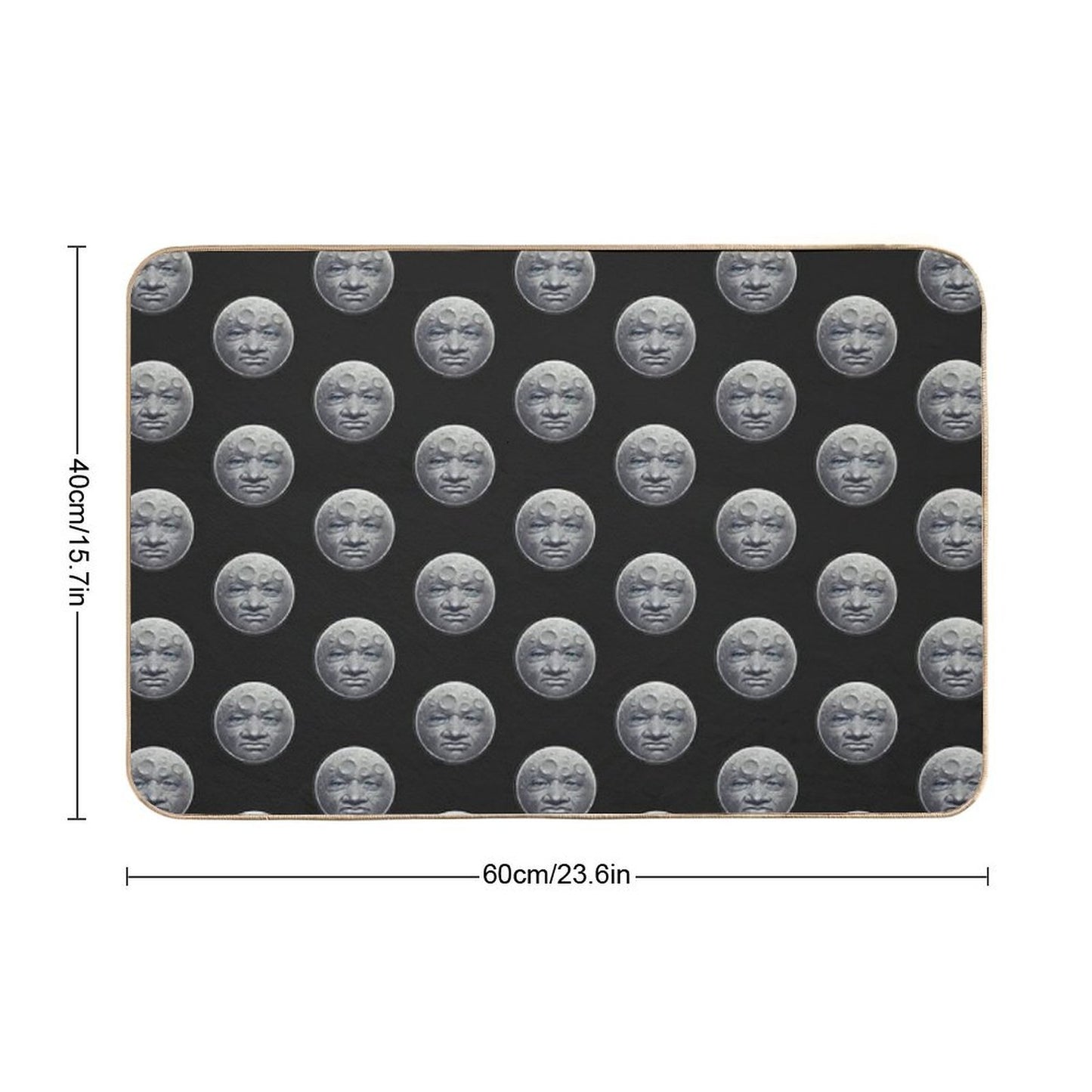 The Moon High-Traffic Bath Mat