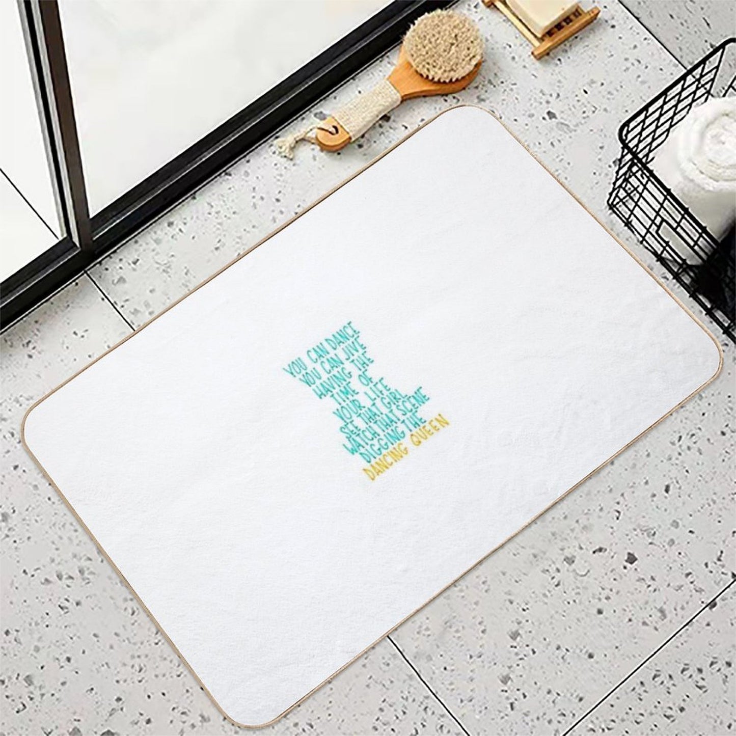 You Can Dance, You Can Jive Eco-Friendly Bath Mat