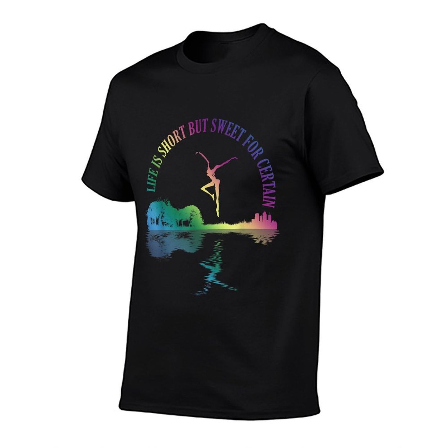Life Is Short Retro Guitars Lovers But Sweet For Certain Lightweight T-Shirt