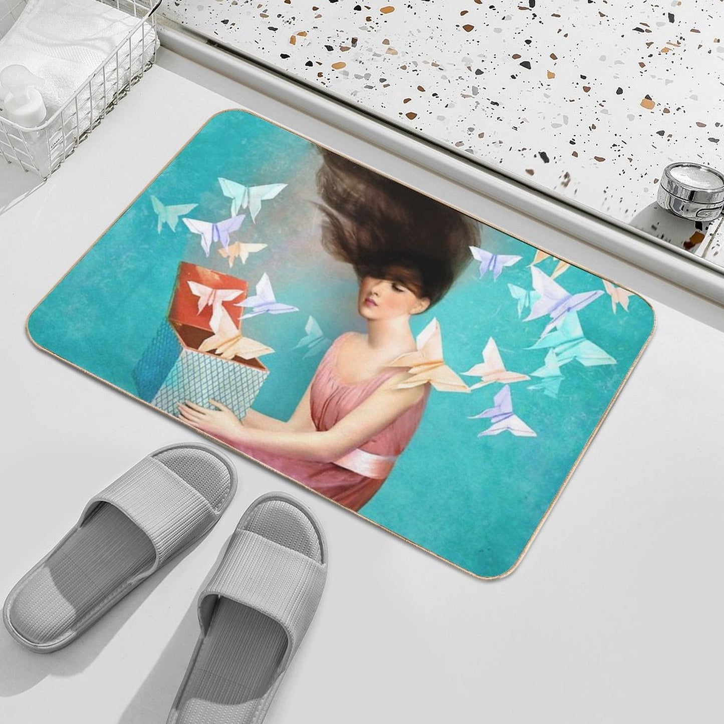 Playroom Repositionable Bath Mat