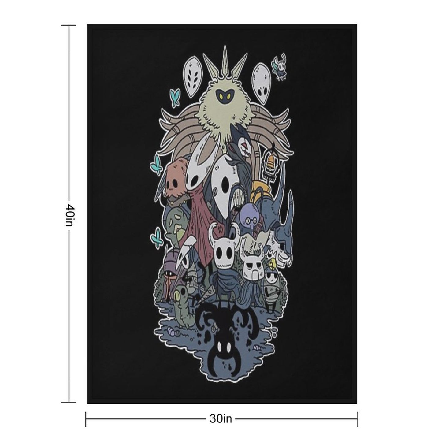 Hollow Party Gift-ready Throw Blanket