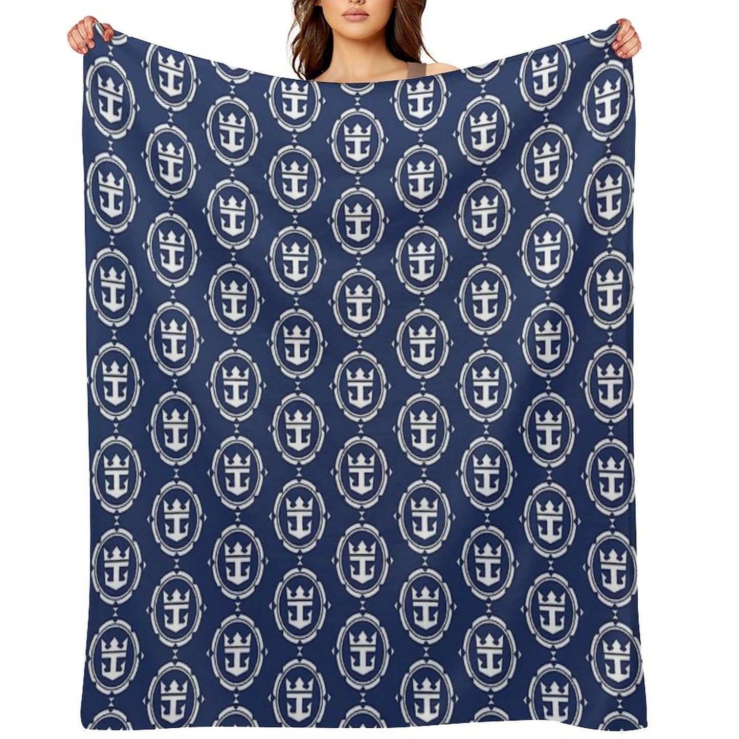 Royal Caribbean Plush Throw Blanket