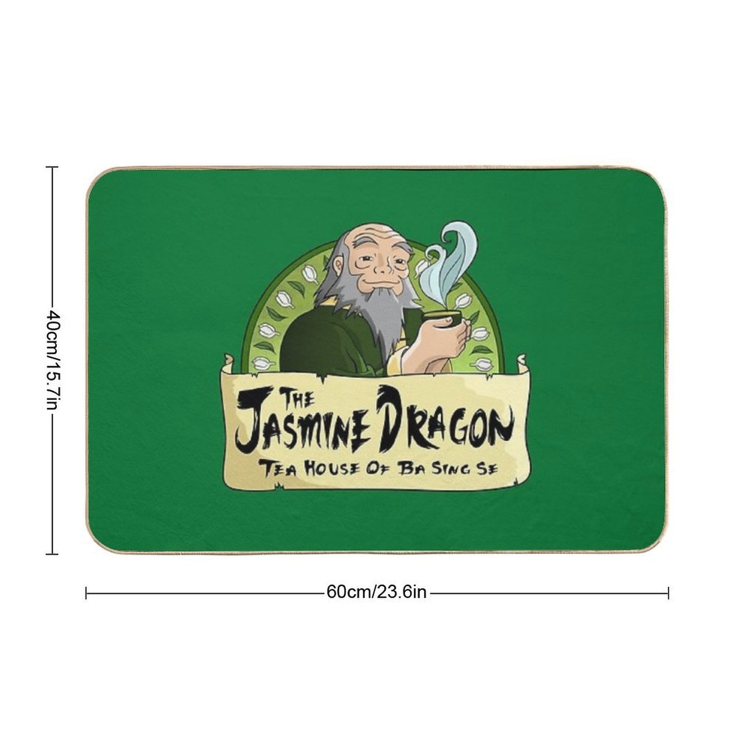 The Jasmine Dragon Tea House Absorbent Bath Mat