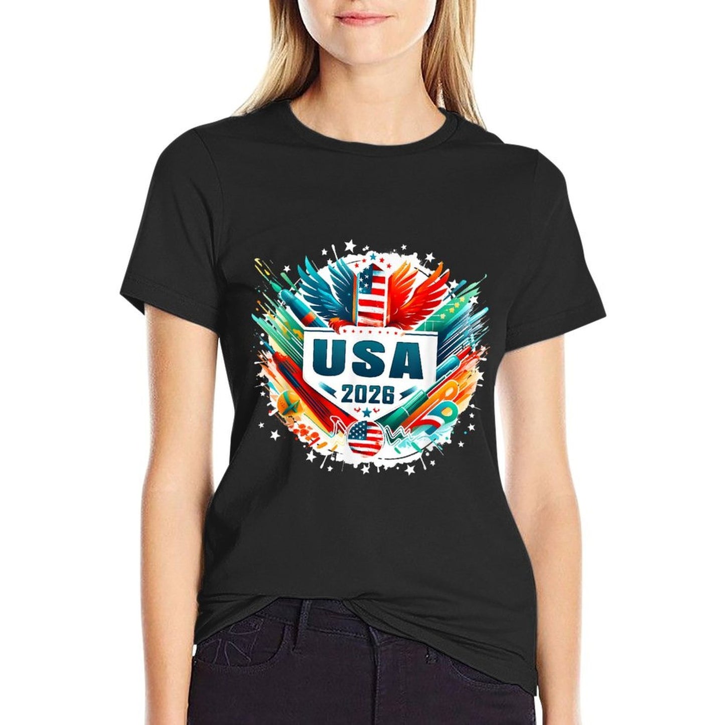 USA 2026 Go United States Sport USA Team 2026 USA Soft T-Shirt