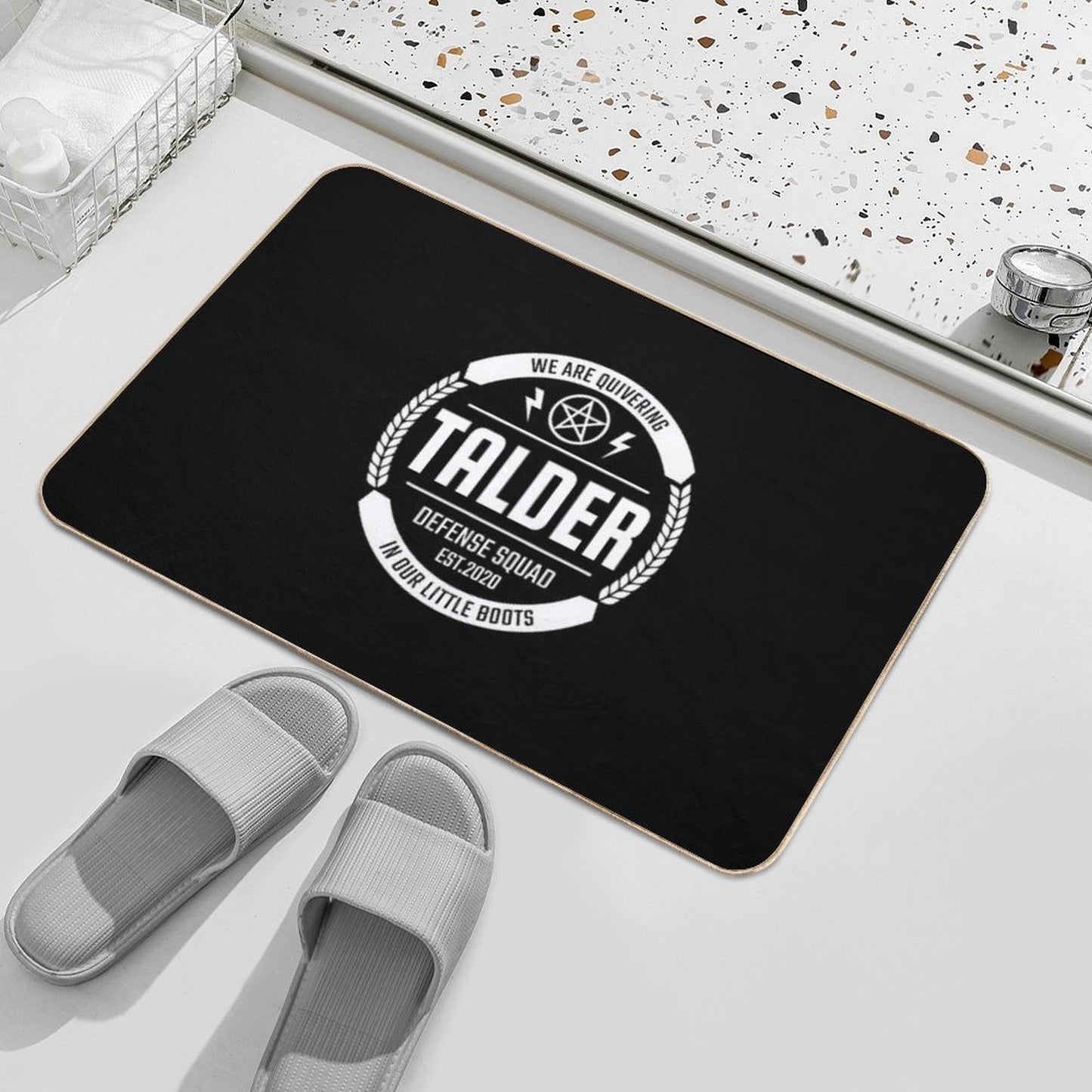 Talder Defense Squad 04 Slip-Resistant Bath Mat