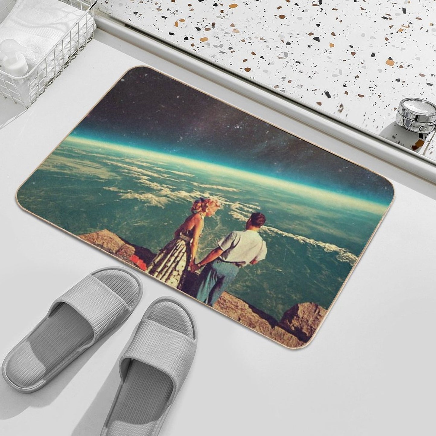 Love Dirt-Trapping Bath Mat