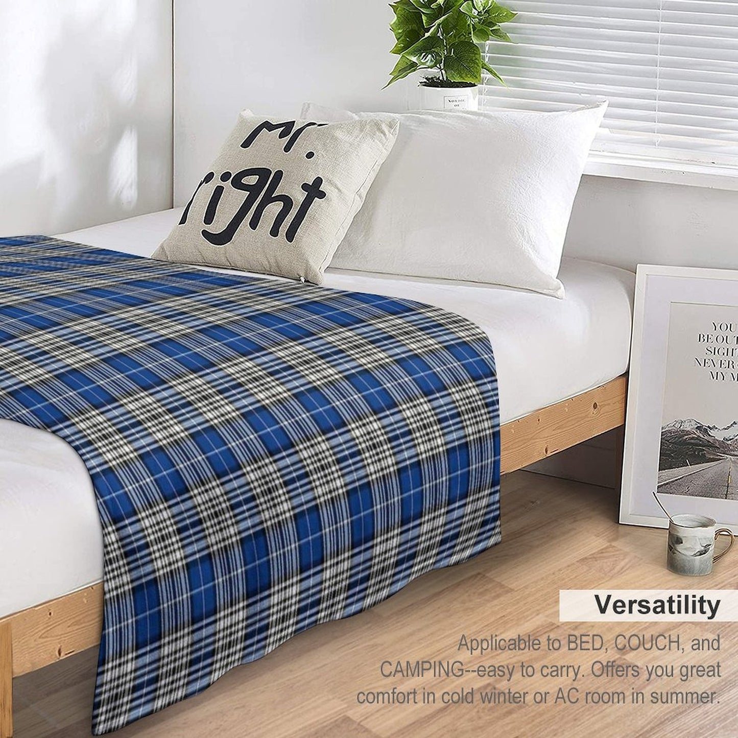 Clan Napier Tartan Comfort Throw Blanket