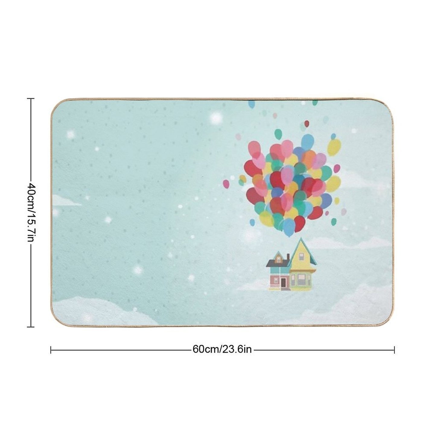 Adventure Is Out There Long-Lasting Bath Mat
