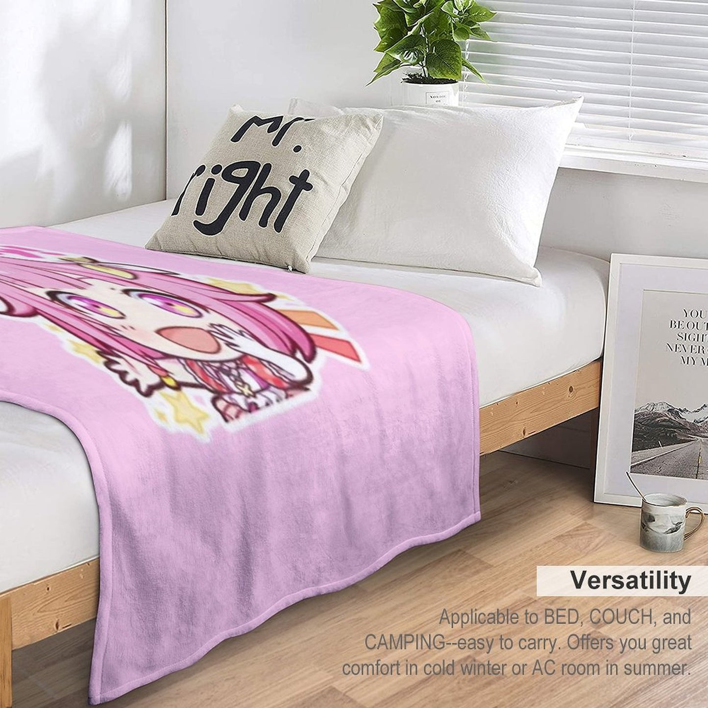 Emu Otori Wonderhoy Stamp Durable Throw Blanket