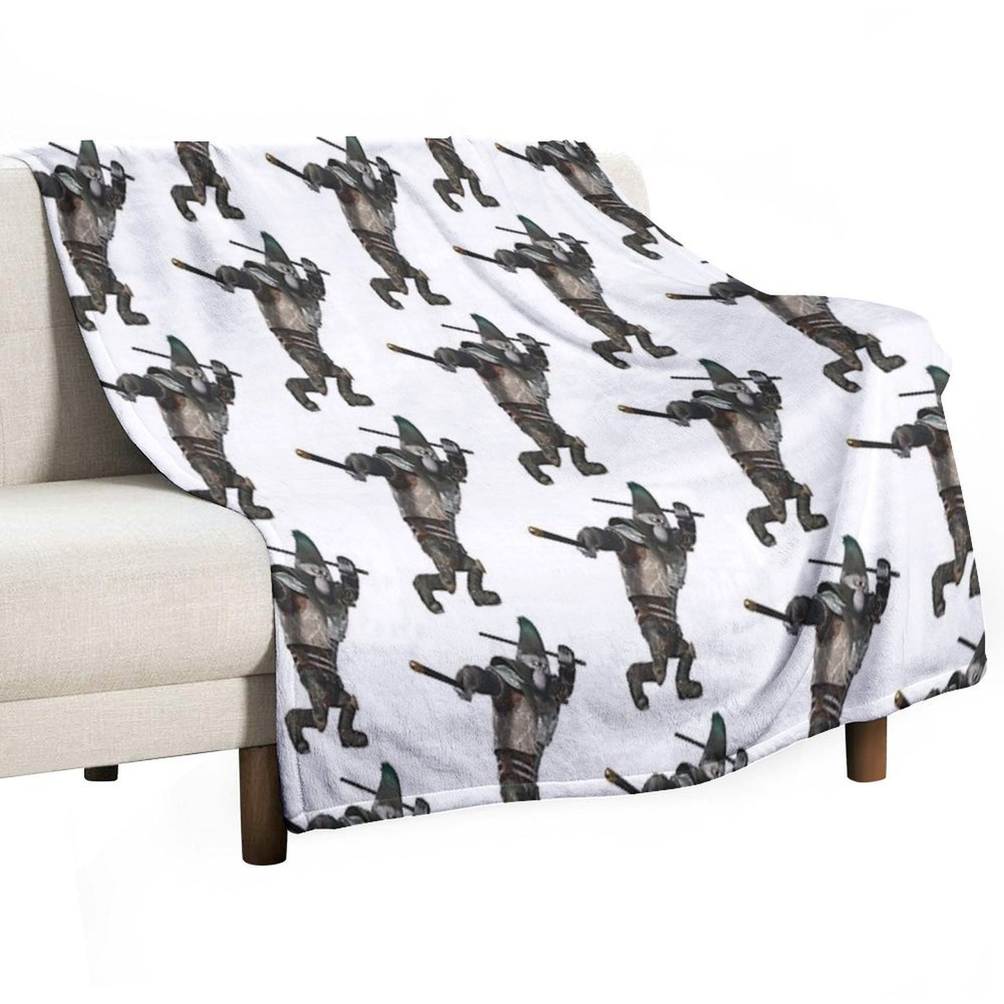 Johnny from Sing 2 Movie Plush Throw Blanket