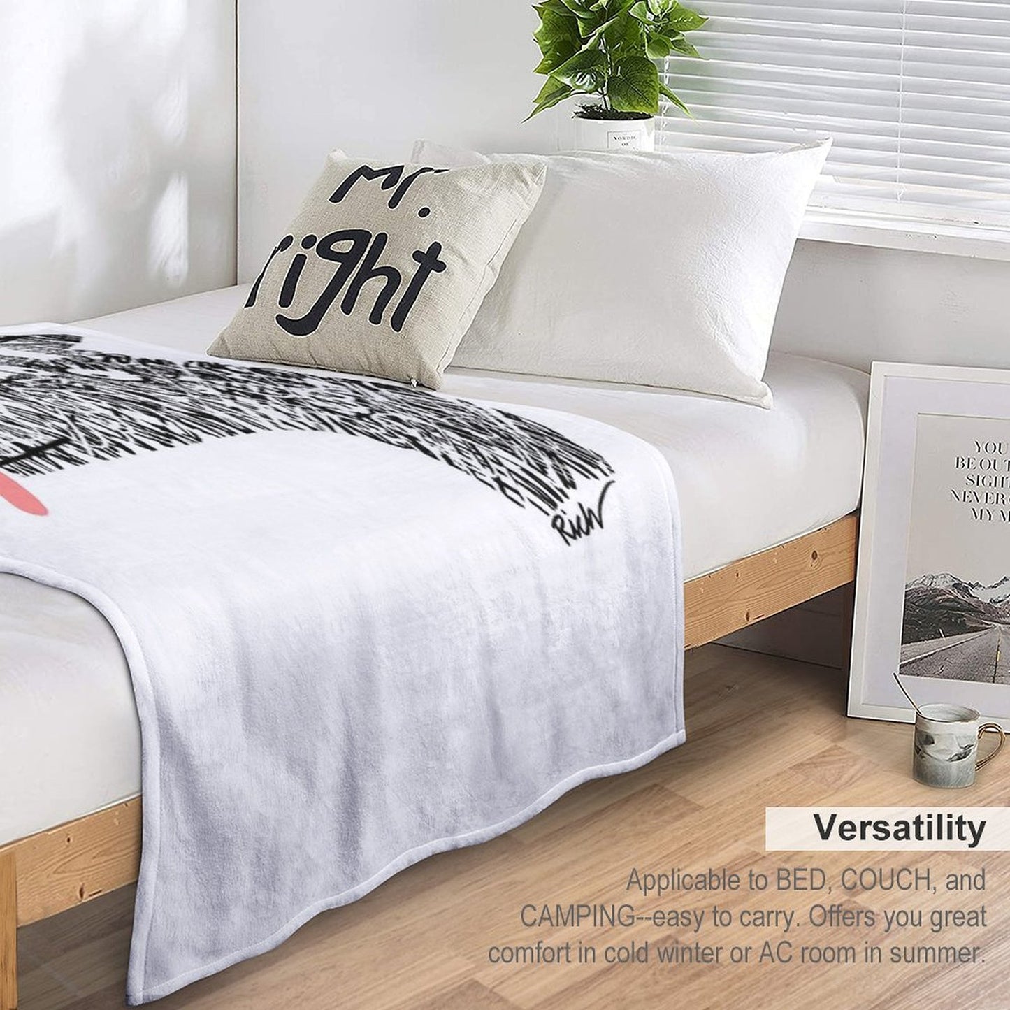 Scribblehound Velvety-soft Throw Blanket